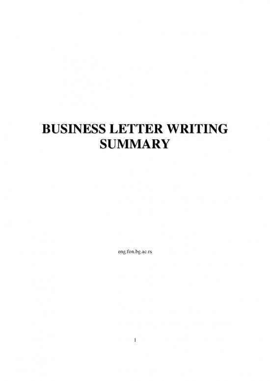picture Letter Pdf 47736 | Business Letter Writing Summary