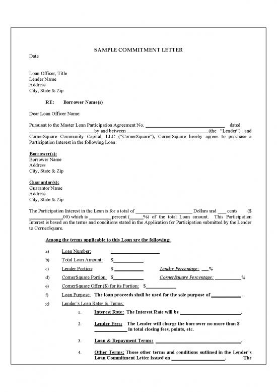 picture1_Letter Pdf 48523 | Cornersquarecommitmentlettersample