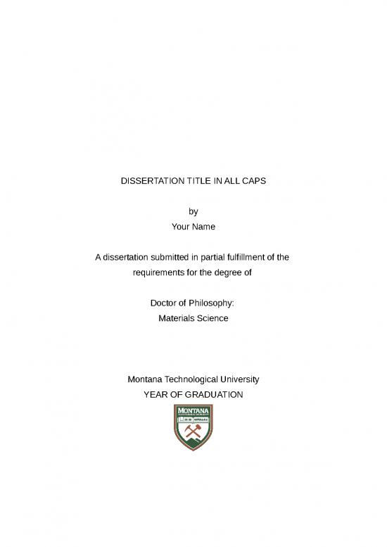 picture Sample Dissertation 47415 | Dissertation Template