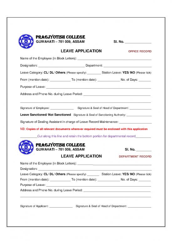 picture1_Application Format Pdf 48078 | Employee Leave Application Format