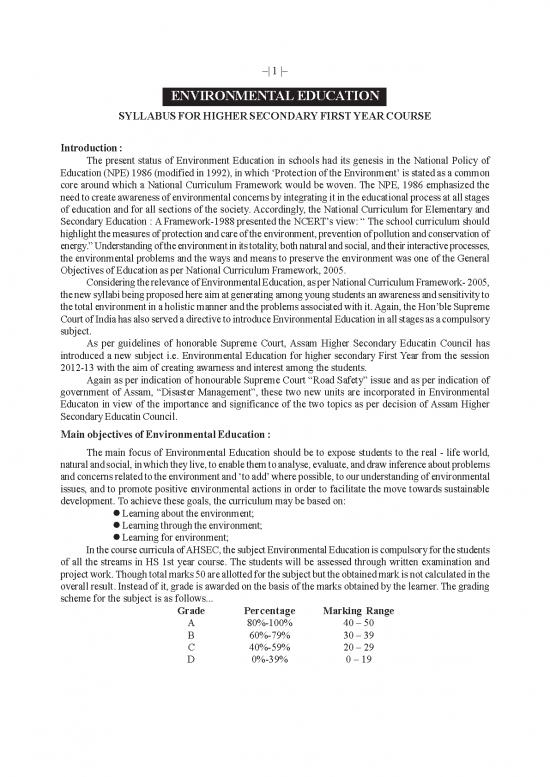 picture The Environment Pdf 49379 | Environmental Education