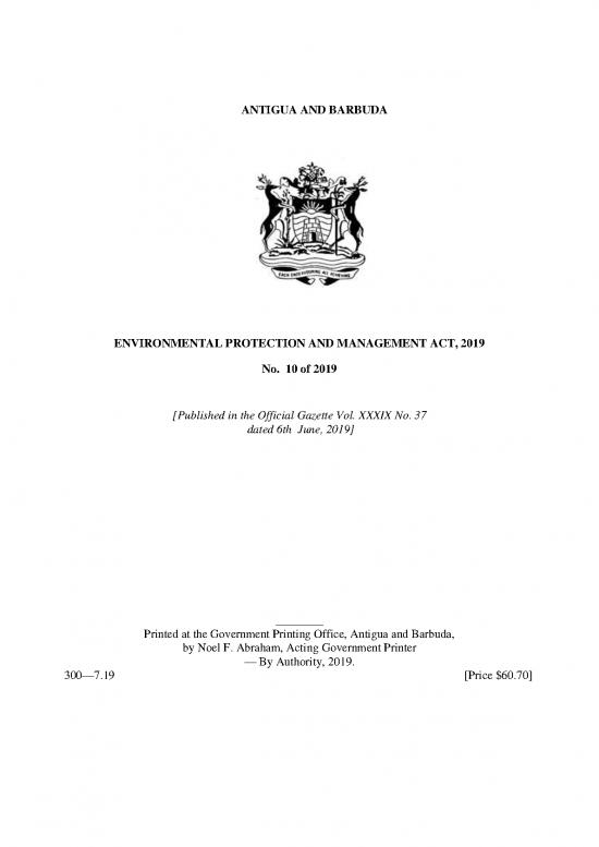 picture1_Environmental Management Act Pdf 49367 | Environmental Protection And Management Bill, 2019