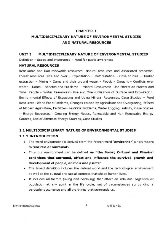picture1_The Environment Pdf 49381 | Environmental Studies Lecture Notedoc I Betech  Ece Cse Eee Ceme Iii Sem Br