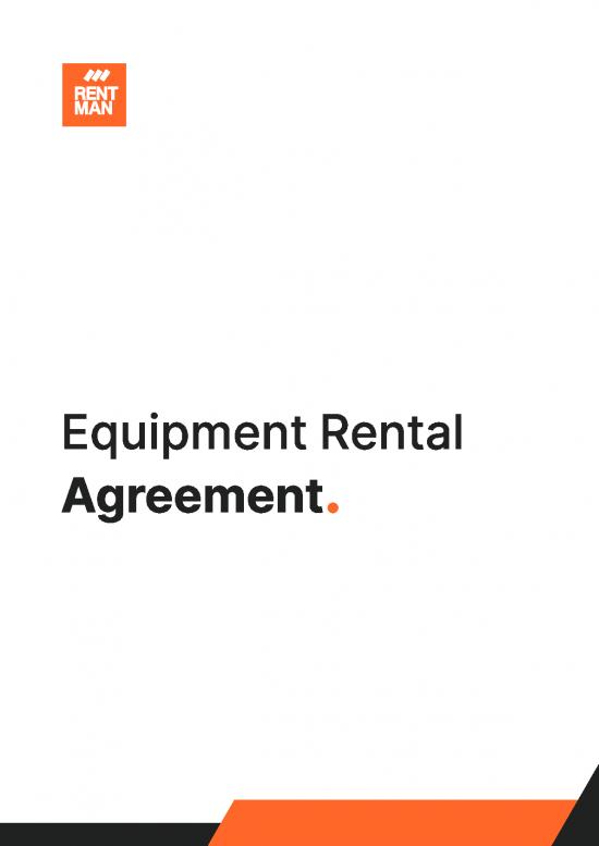 picture Rental Agreement Pdf 48106 | Equipment Rental Agreement Template Rentman