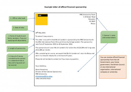 picture Scholarship Application Letter Sample Pdf 49228 | Example Sponsor Letter