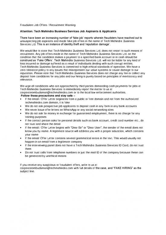 picture_Ethical Theories Pdf 49185 | Fraudulent Job Offers Advisory Notice