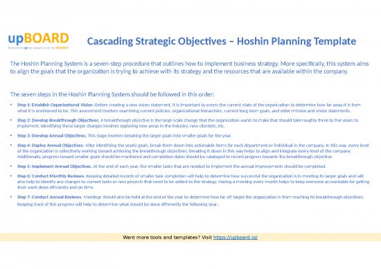picture1_Strategy Presentation 46878 | Free Cascading Objectives Hoshin Planning Template Powerpoint Download