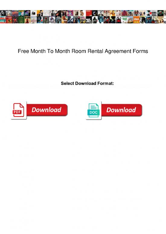 picture1_Letter Pdf 49216 | Free Month To Month Room Rental Agreement Forms