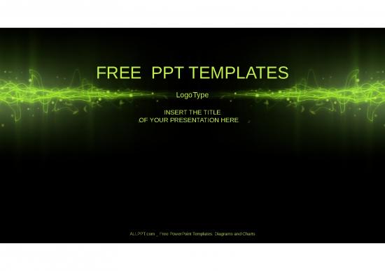 picture_Market Ppt 47002 | Green Equalizer Abstract Powerpoint Templates Widescreen