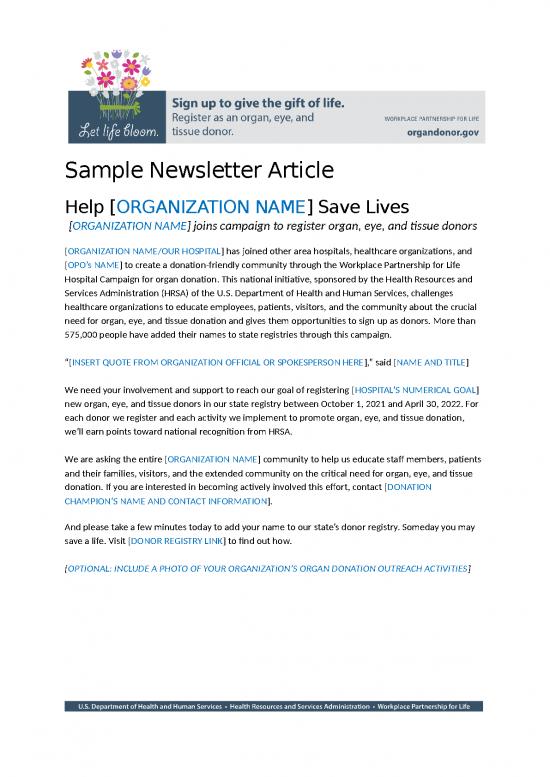 picture Microsoft Word Newsletter Template 47428 | Hc Newsletter