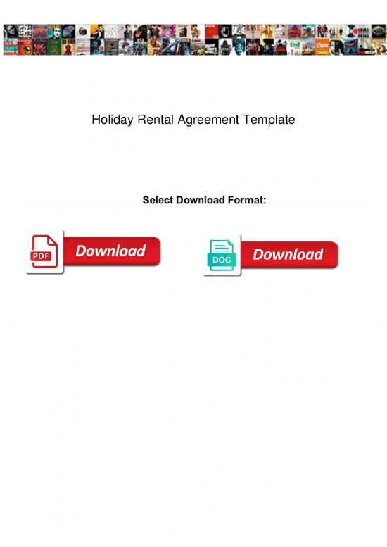 picture Letter Pdf 48241 | Holiday Rental Agreement Template