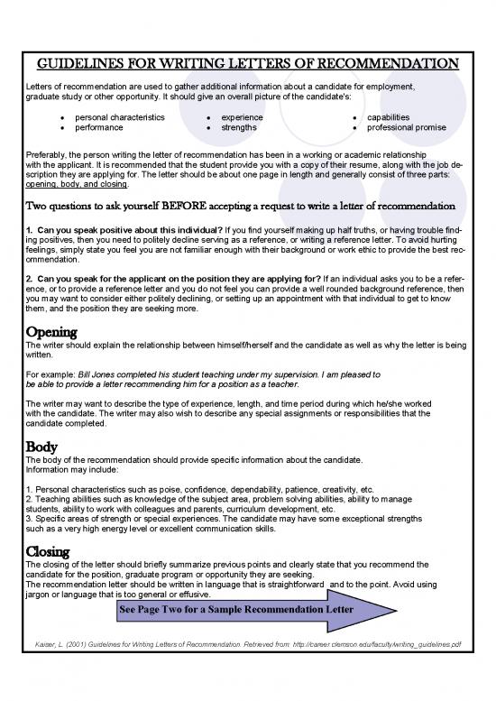 picture Letter Pdf 48545 | How To Write A Recommendation Letter