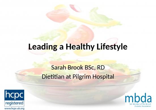picture Lifestyle Ppt 47059 | Leading A Healthy Lifestyle