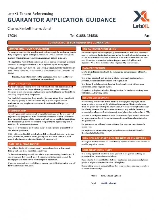 picture_Letter Pdf 48484 | Letsxl Guarantor Application May 2018