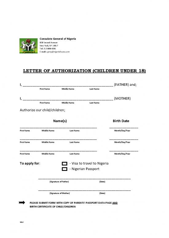 picture1_Letter Pdf 48952 | Letter Of Authorization For Minor