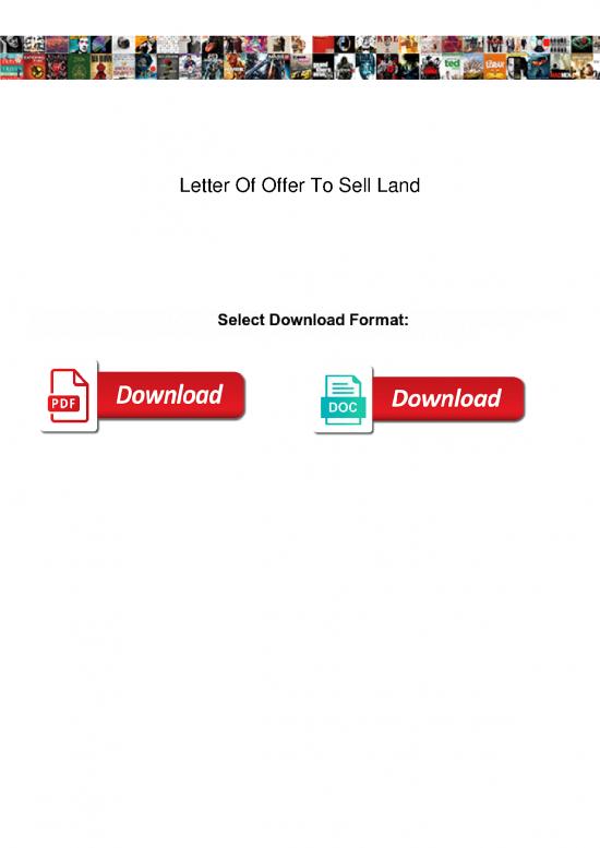 picture_Letter Pdf 47946 | Letter Of Offer To Sell Land