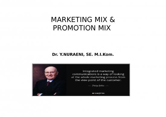 picture Ppt Pemasaran Produk 47124 | Marketing Mix & Promotion Mix