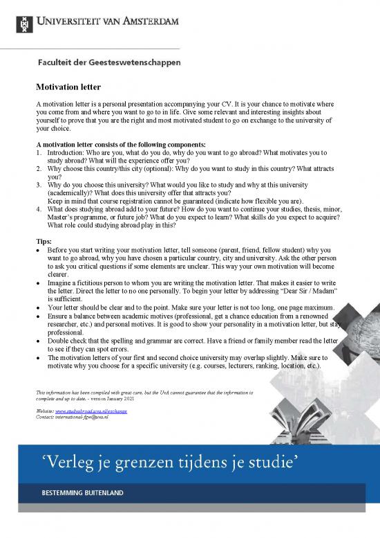 picture Letter Pdf 48215 | Motivatiebrief   En 2020