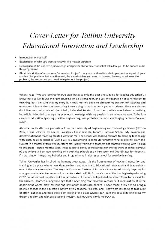 picture1_Letter Pdf 49235 | Motivational Letter For Tallinn University