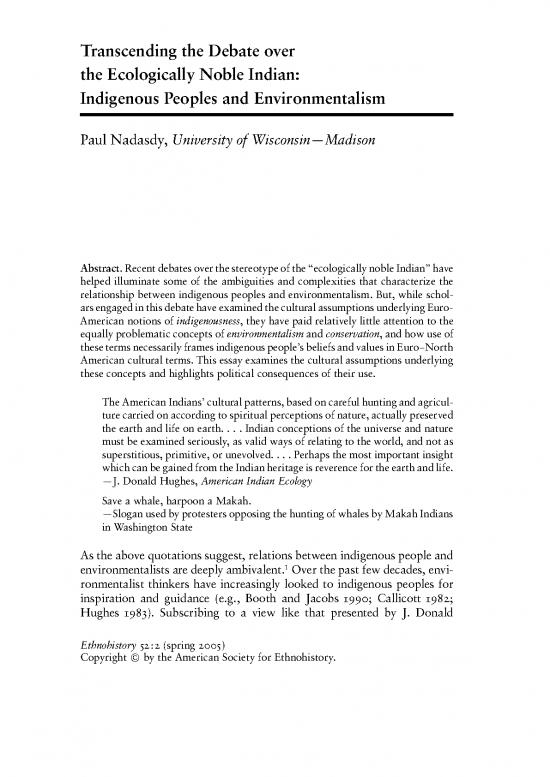 picture1_Environmentalism Pdf 49391 | Nadasdy 2005 Transcending The Debate