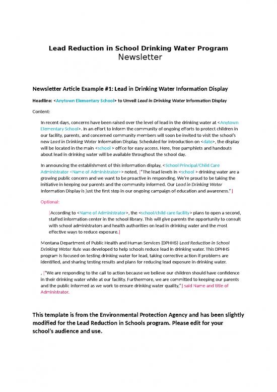 picture Microsoft Word Newsletter Template 47207 | Newslettertemplates