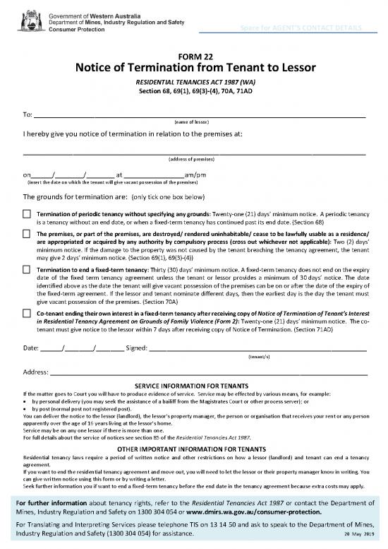 picture1_Act Therapy Pdf 48511 | Notice Of Termination From Tenant To Lessor Form 22