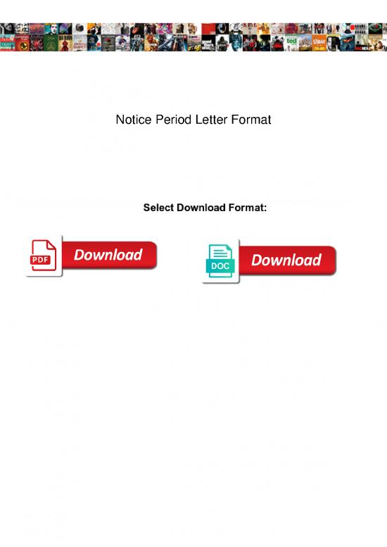 picture1_Letter Pdf 48629 | Notice Period Letter Format