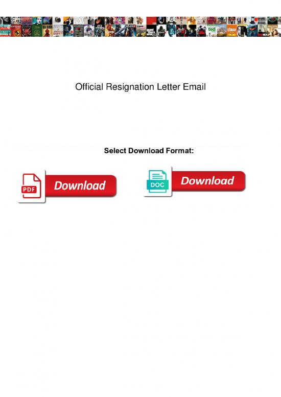 picture_Letter Pdf 48961 | Official Resignation Letter Email
