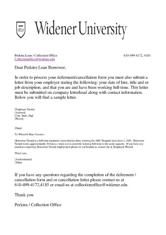 picture1_Letter Pdf 48173 | Perkins Loan Cancellation Letter To Employer 2917jfv