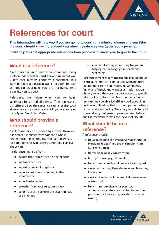 picture Letter Pdf 48822 | References For Court