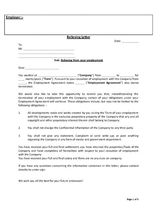 picture1_Letter Pdf 48377 | Relieving Letter Template And Format