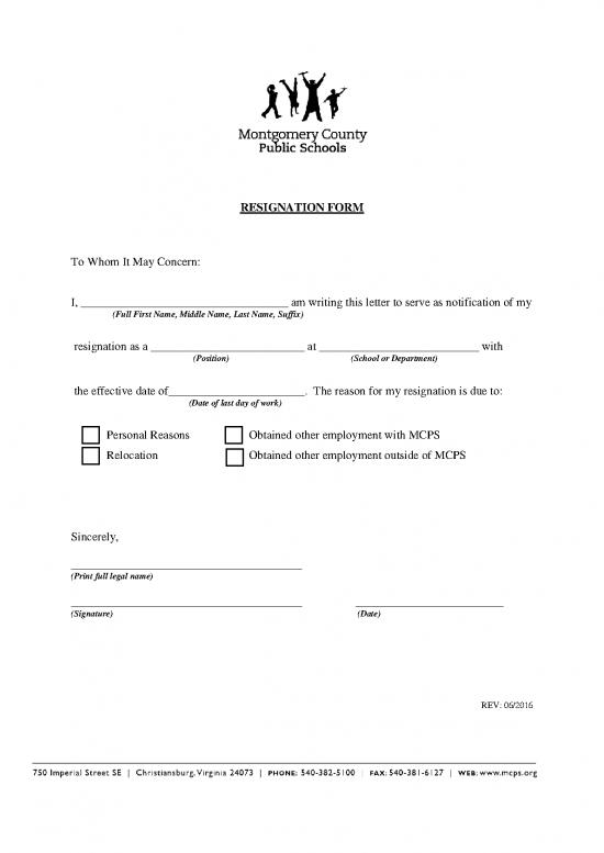 picture Letter Pdf 47965 | Resignation Form