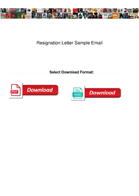 picture1_Letter Pdf 48048 | Resignation Letter Sample Email