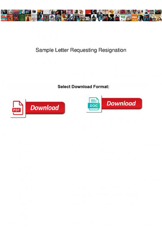 picture_Letter Pdf 48137 | Sample Letter Requesting Resignation