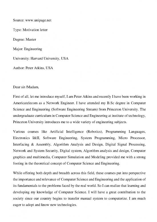 picture Letter Pdf 49264 | Sample Motivation Letter 1