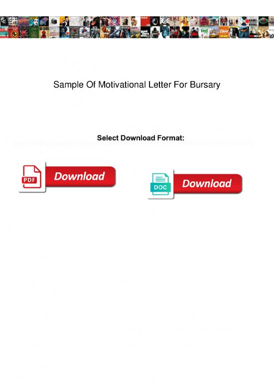 picture_Letter Pdf 48123 | Sample Of Motivational Letter For Bursary