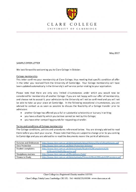 picture Letter Pdf 48496 | Sample Offer Letter 2017