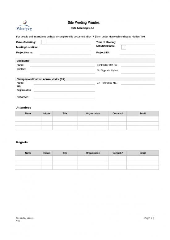 picture1_Sample Contract For Construction 47468 | Site Meeting Minutes V2