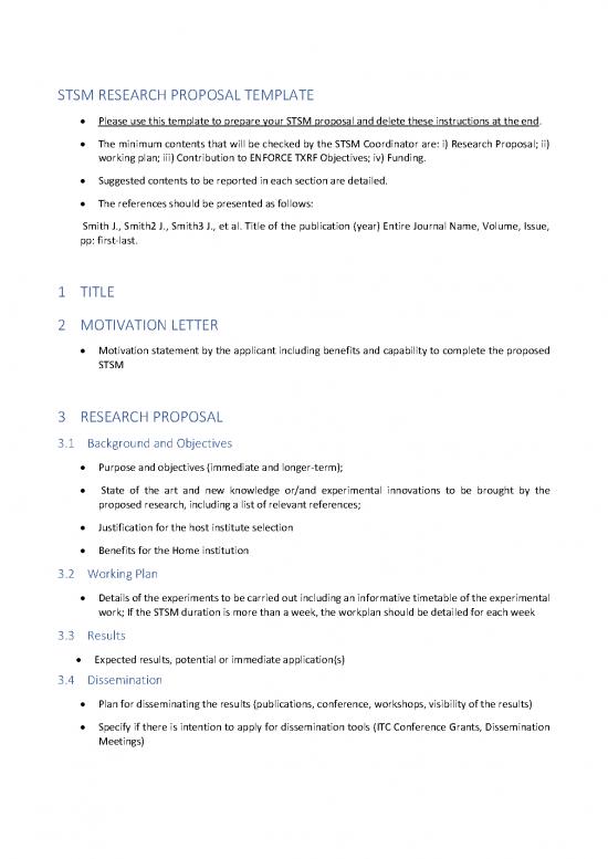 picture Letter Pdf 47735 | Stsm Proposal Template