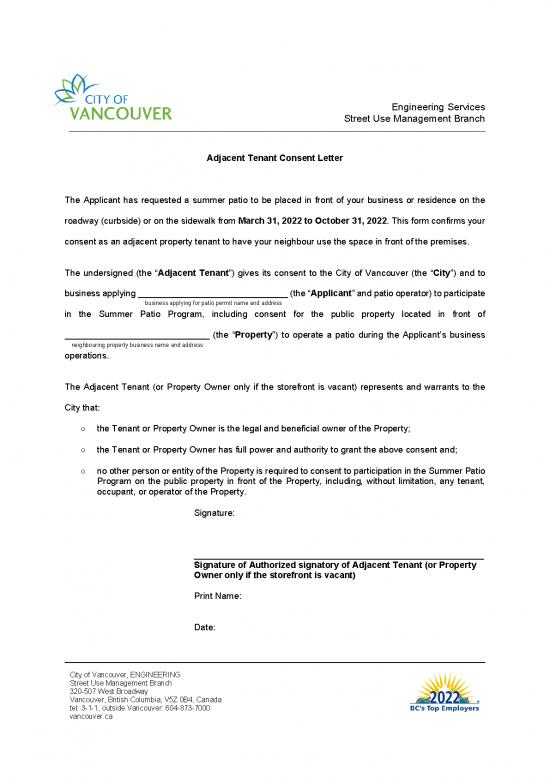 picture Letter Pdf 48302 | Summer Patio Adjacent Tenant Consent Letter