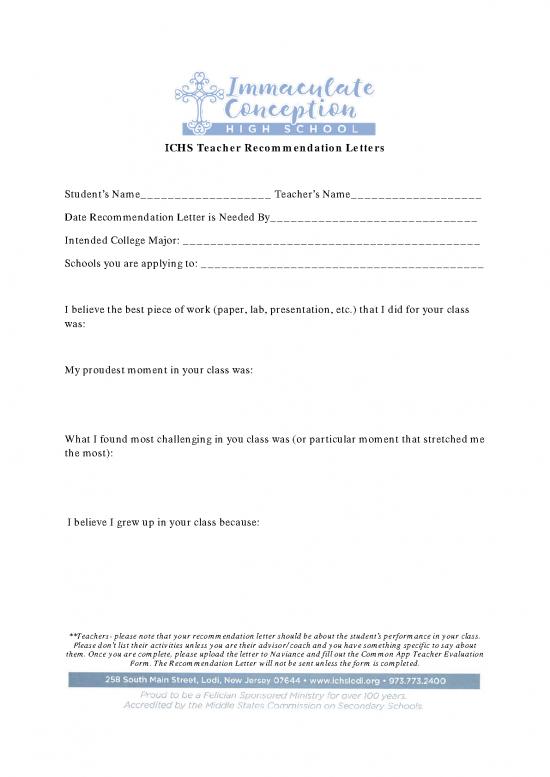 picture Letter Pdf 48712 | Teacher Recommendation Letter