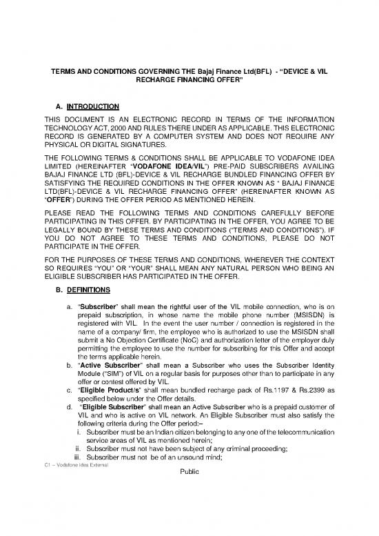picture_Technology Pdf 48927 | Tnc Bfl Vi Handset Recharge Finance Offer