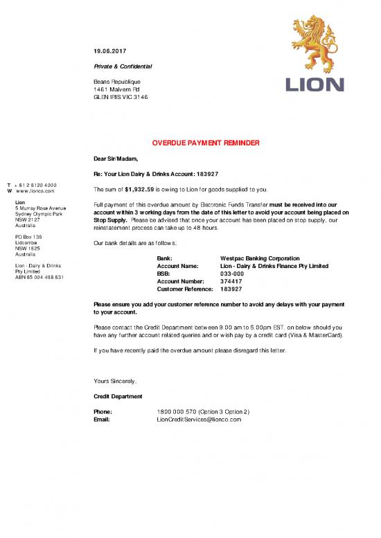 picture1_Letter Pdf 47547 | Urgent Lion Stop Supply Warning 183927beans Repu