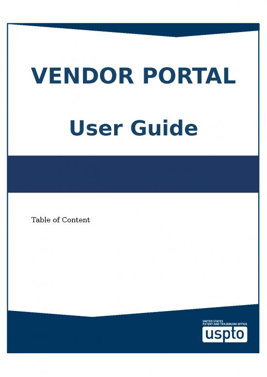 picture1_Table Of Contents Template Word Free Download 47462 | Vendor Portal User Guide