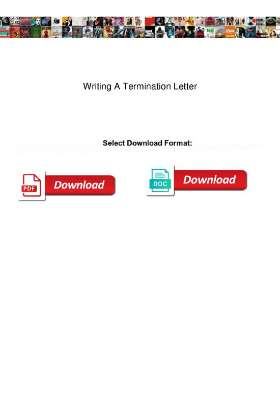 picture1_Letter Pdf 48409 | Writing A Termination Letter