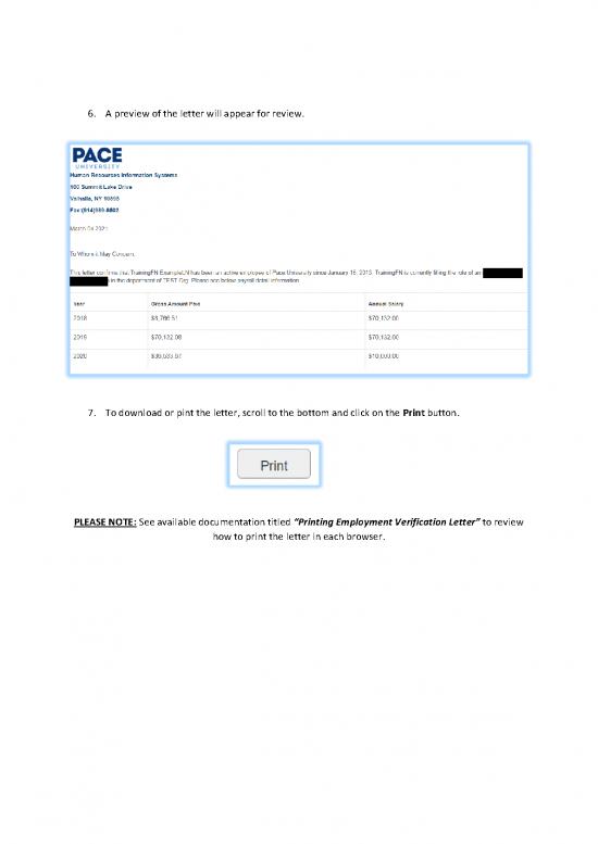 Letter Pdf 48998 Human Resources Employment Verification Generating