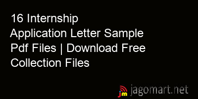 picture_16 Internship Application Letter Sample Pdf Files | Download Free Collection Files