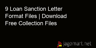 picture 9 Loan Sanction Letter Format Files | Download Free Collection Files