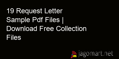 picture 19 Request Letter Sample Pdf Files | Download Free Collection Files