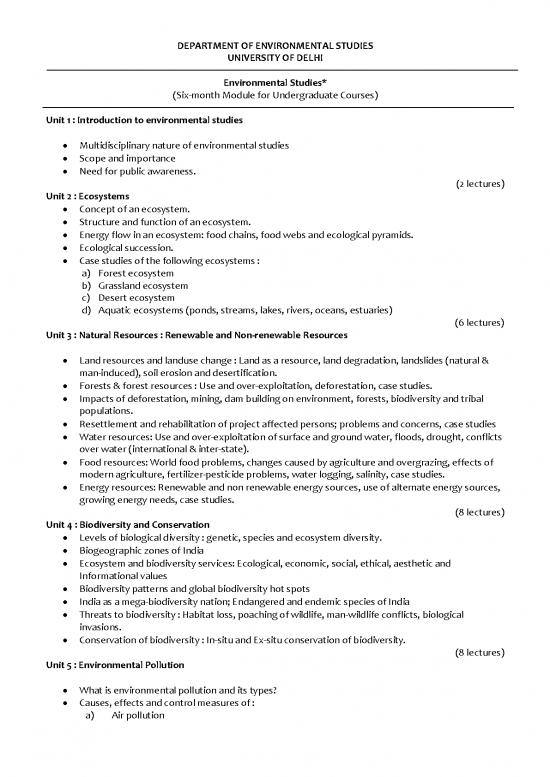 picture Project On Ecosystem Pdf 49620 | 24072014 Envt  Studies Syallabus